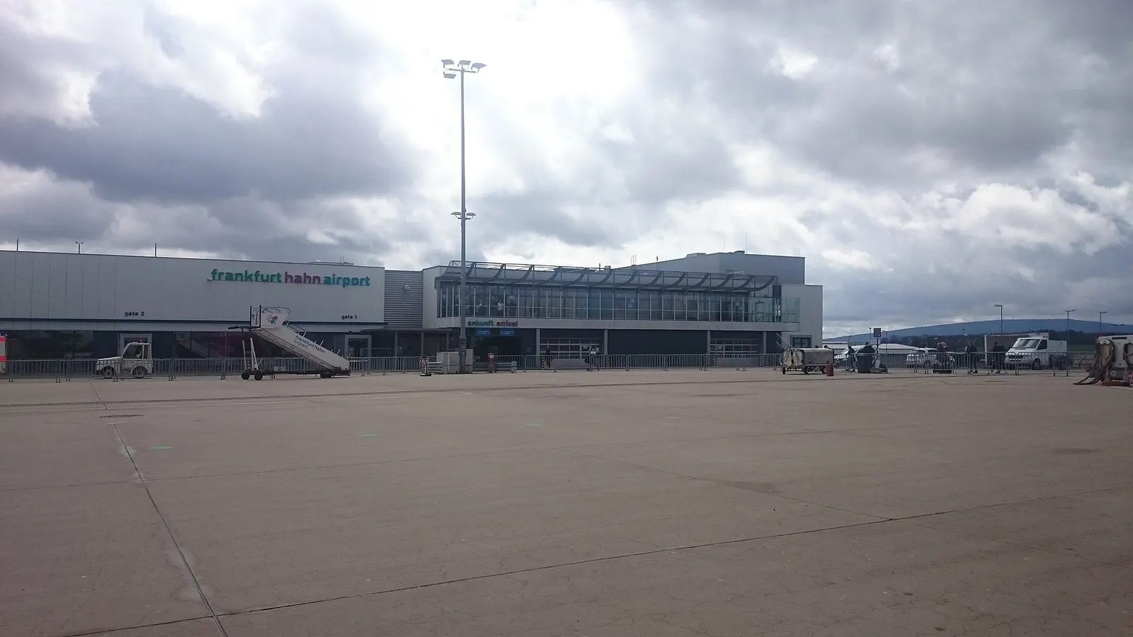 Frankfurt-Hahn Airport passenger terminal exterior