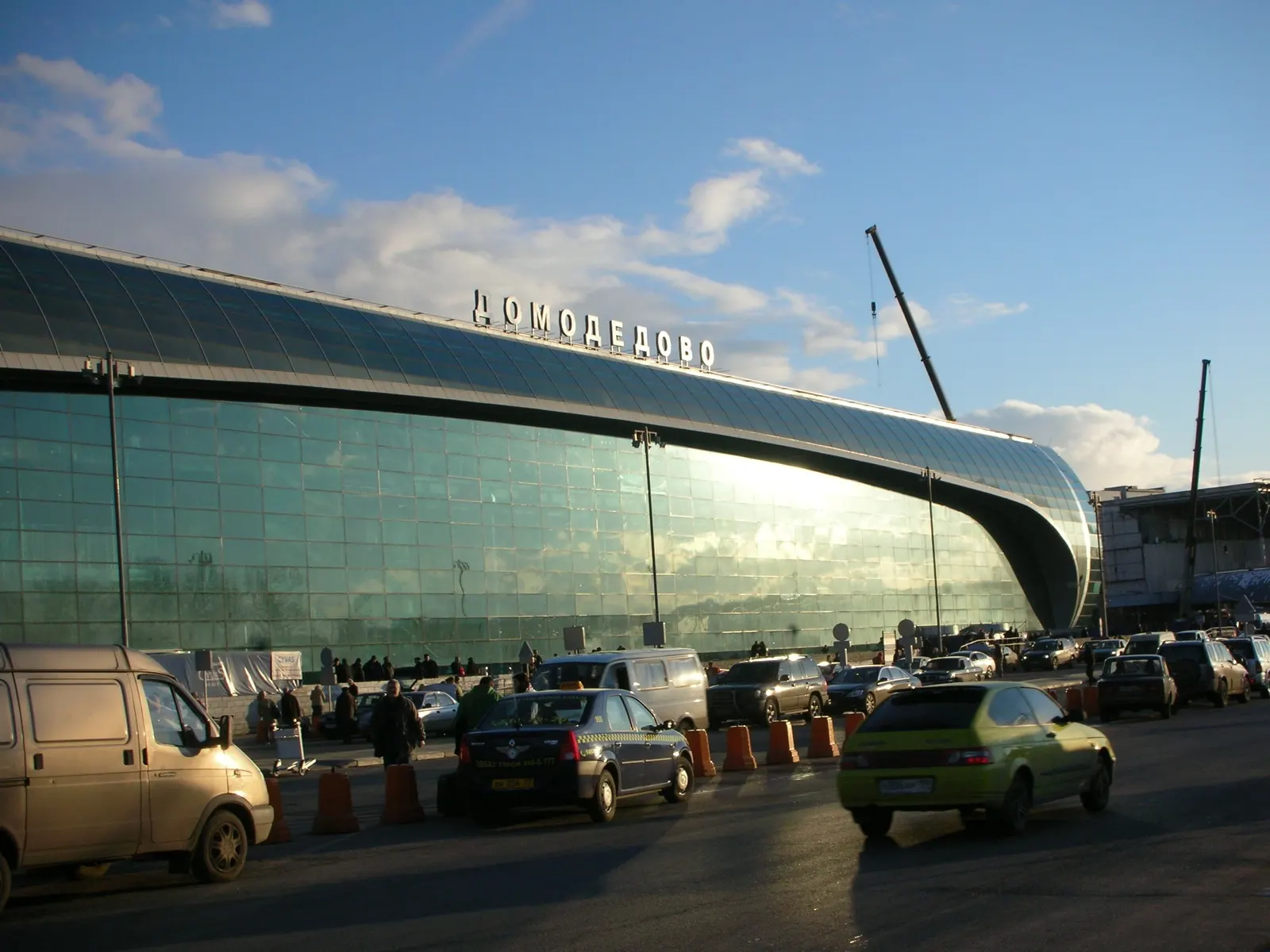 Terminal building at Domodedovo International Airport