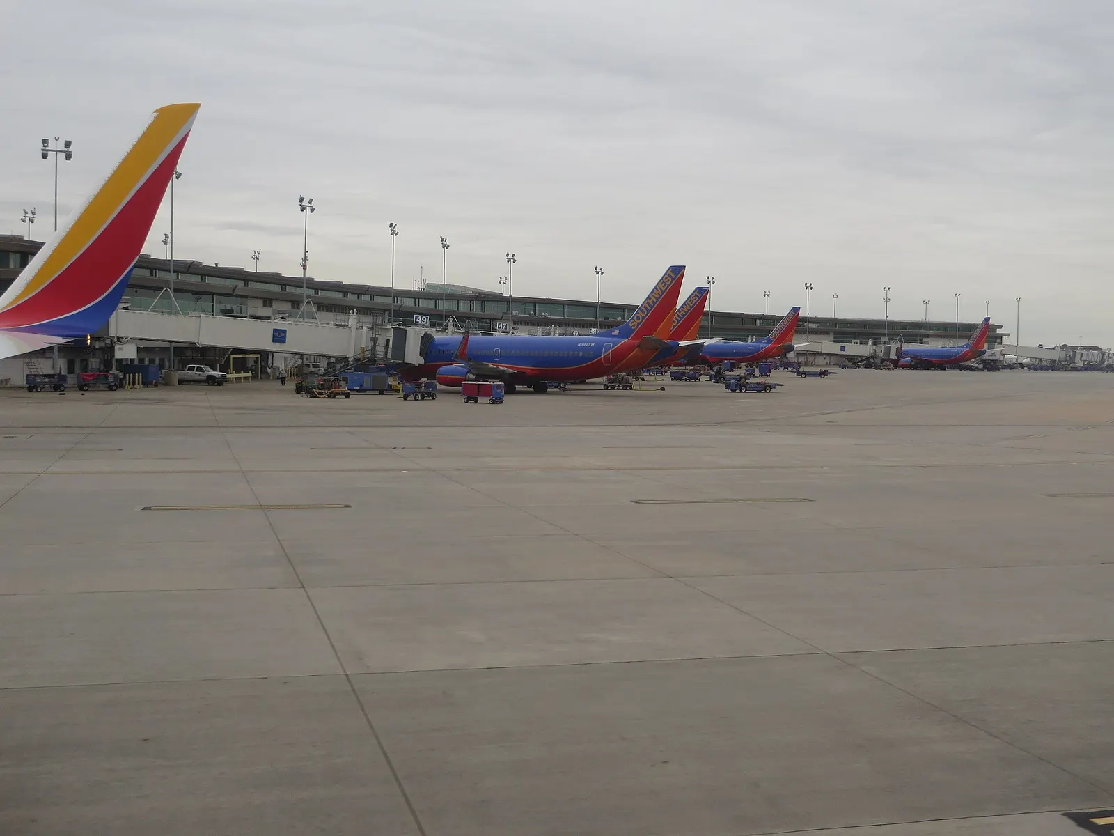 William P. Hobby Airport is a public airport in Houston, Texas, 7 miles (11 km) from downtown Houston. Hobby is Houston's oldest commercial airport and was its primary commercial airport until George Bush Intercontinental Airport opened in 1969. After the opening of Intercontinental, Hobby became a 