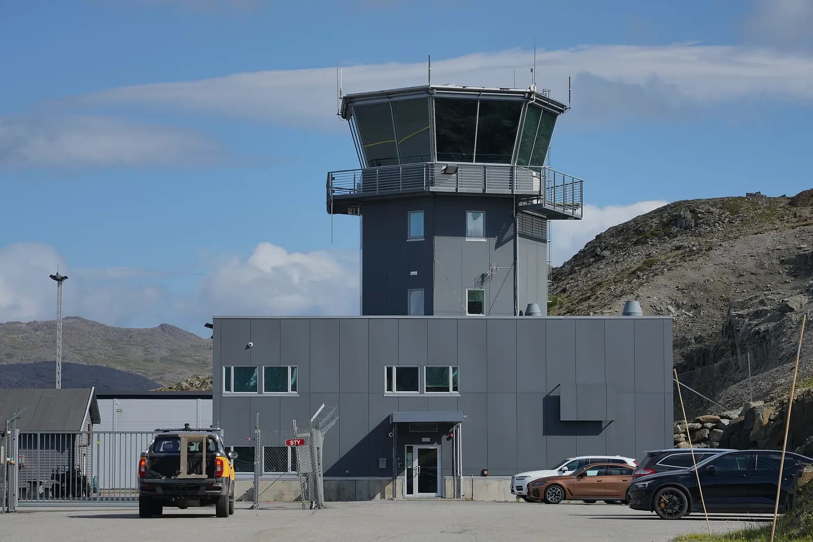 Honningsvåg Airport in Nordkapp Municipality, Finnmark, Norway. Opened in 1977, the airport is the closest to the North Cape. Flights to Hammerfest and Tromsø, among others, are offered from here.