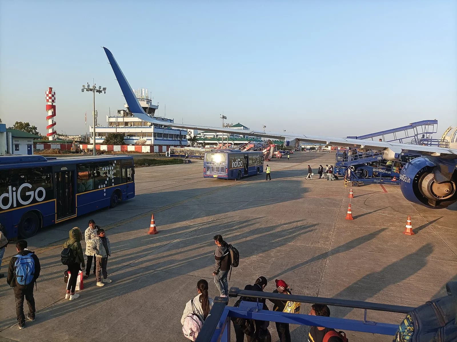 Arrival in Imphal, Kangleipak (Manipur), through the Imphal International Airport (alias Bir Tikendrajit International Airport alias Tulihal International Airport)