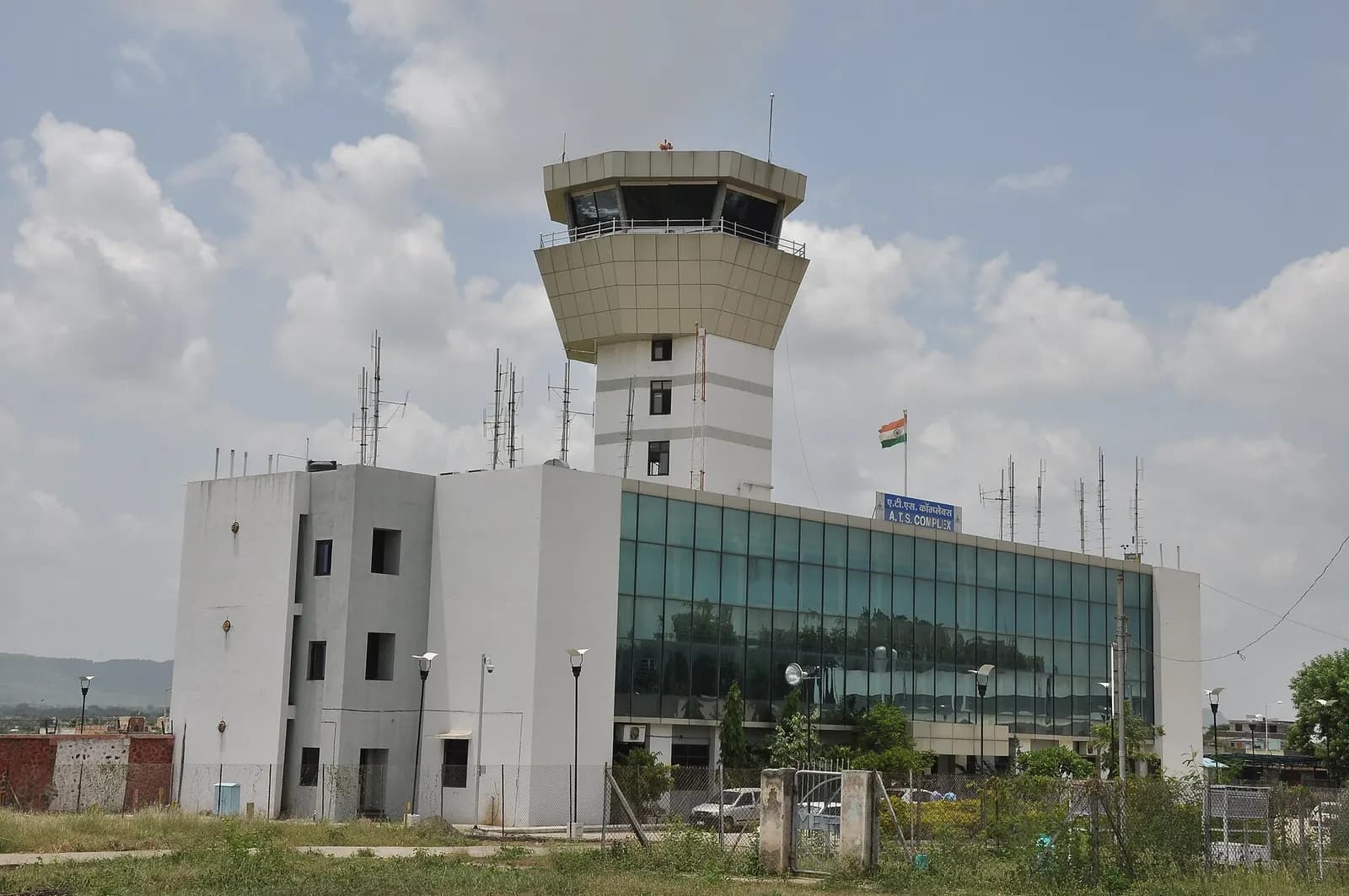 ATS Complex and control tower at Aurangabad Airport
