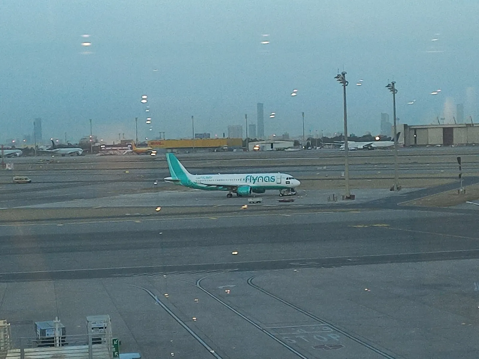 Flynas Airlines in King Abdulaziz International Airport