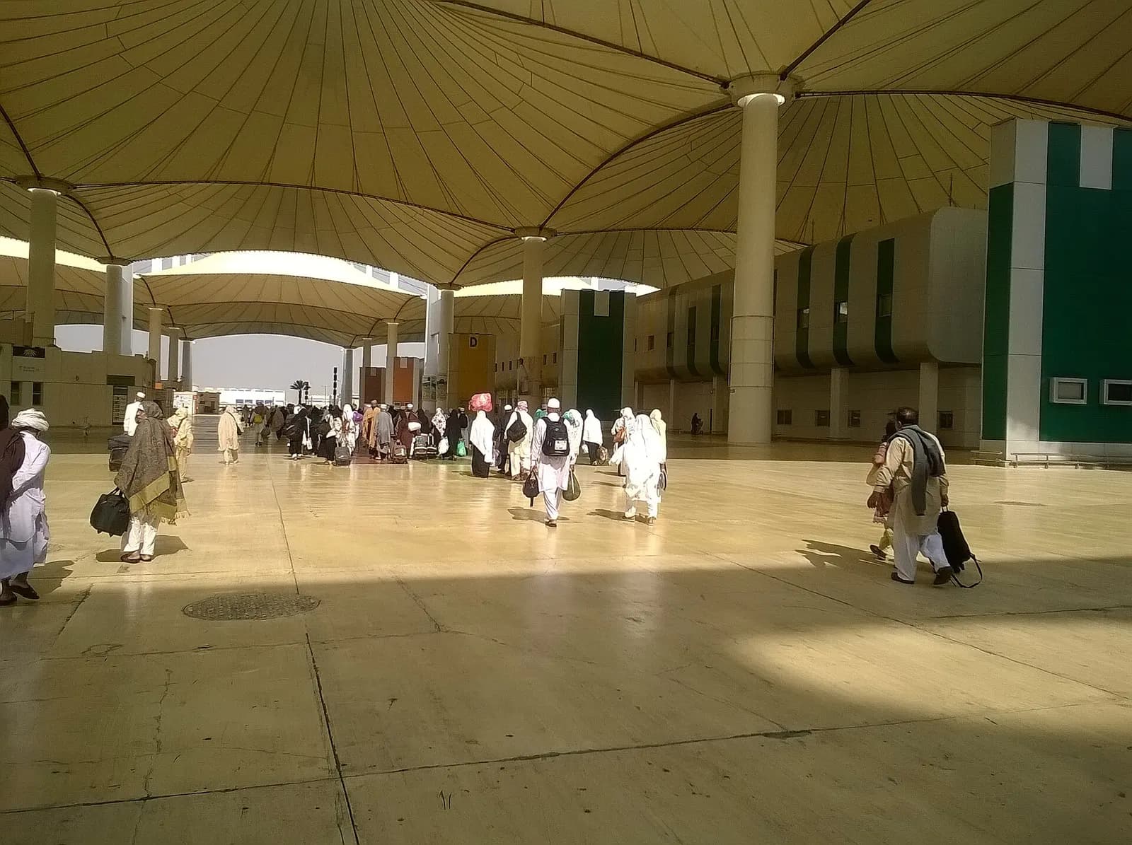 KSA Jeddah - Hajj Terminal -20171206 11 11 06. I've taken this Photo by my mobile camera (Microsoft) at King Abdulaziz International Airport, Jeddah, KSA. While me and other pilgrims were ready to departure for our flight to Multan International Airport Pakistan via Airblue airlines.