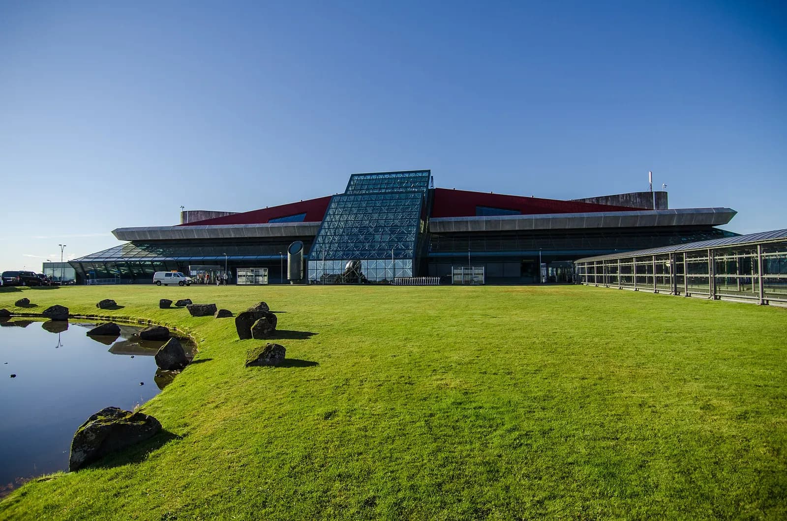 Passenger terminal exterior at Keflavík International Airport