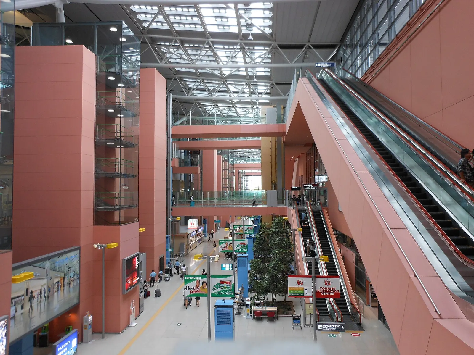 Kansai International Airport terminal,Izumisano-City Osaka Japan.