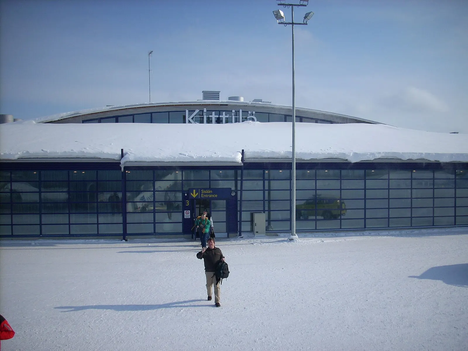 Kittilä Airport (KTT/EFKT) terminal in Kittilä, Finland