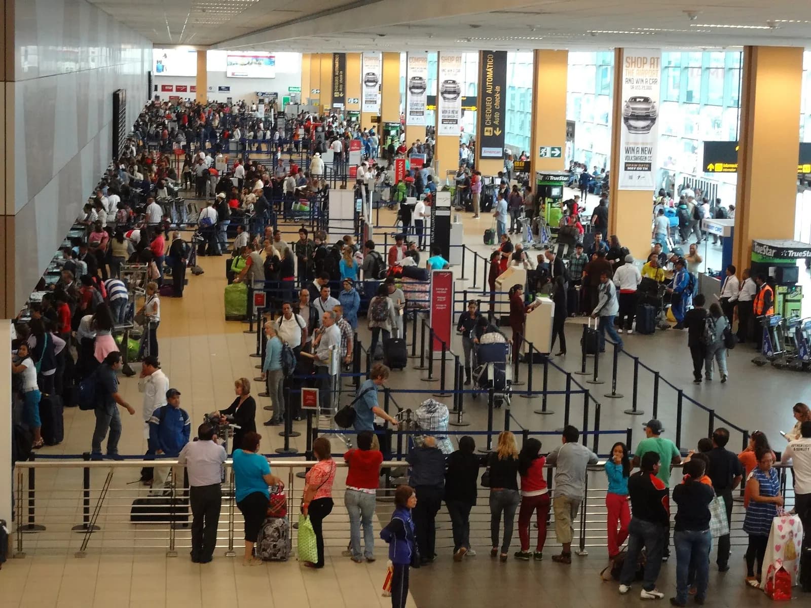Jorge Chavez International Airport Lima, Peru.