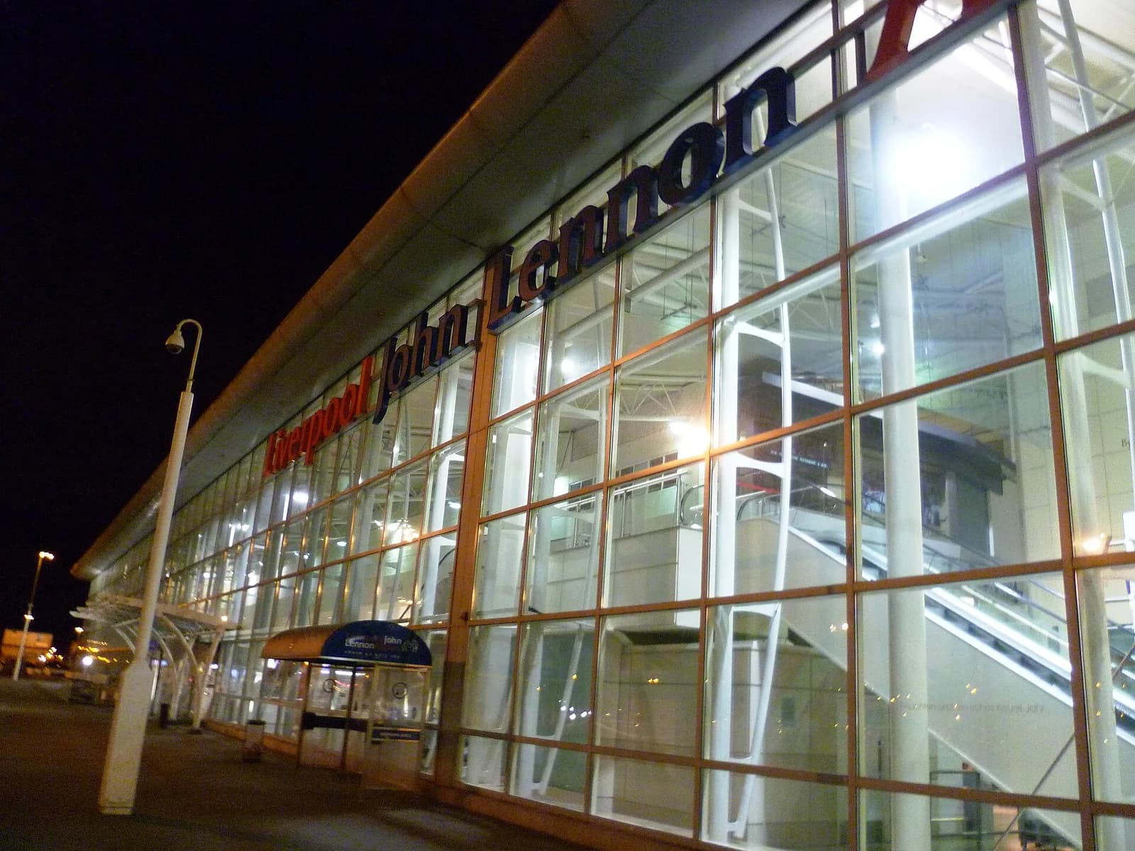 Liverpool John Lennon Airport terminal building