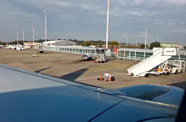 Apron at Liverpool John Lennon Airport