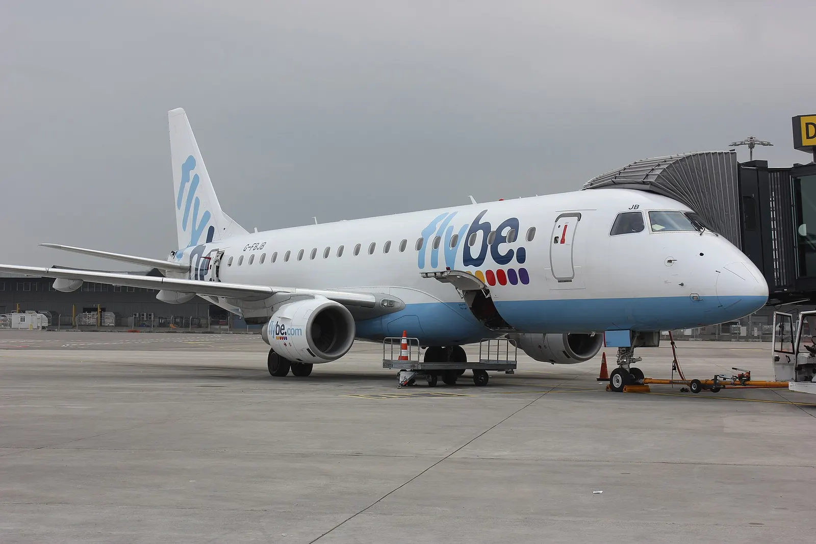 Lyon-Saint-Exupéry Airport (LYS/LFLL) - Flybe Embraer 175 (G-FBJB)