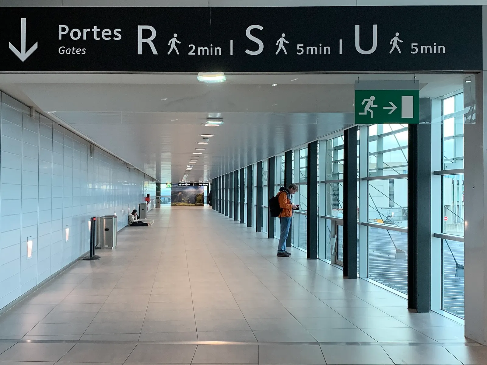 Lyon Saint-Exupéry Airport in February 2020.
