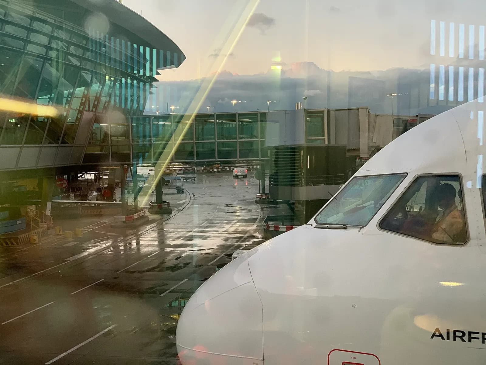 Lyon Saint-Exupéry Airport in February 2020.