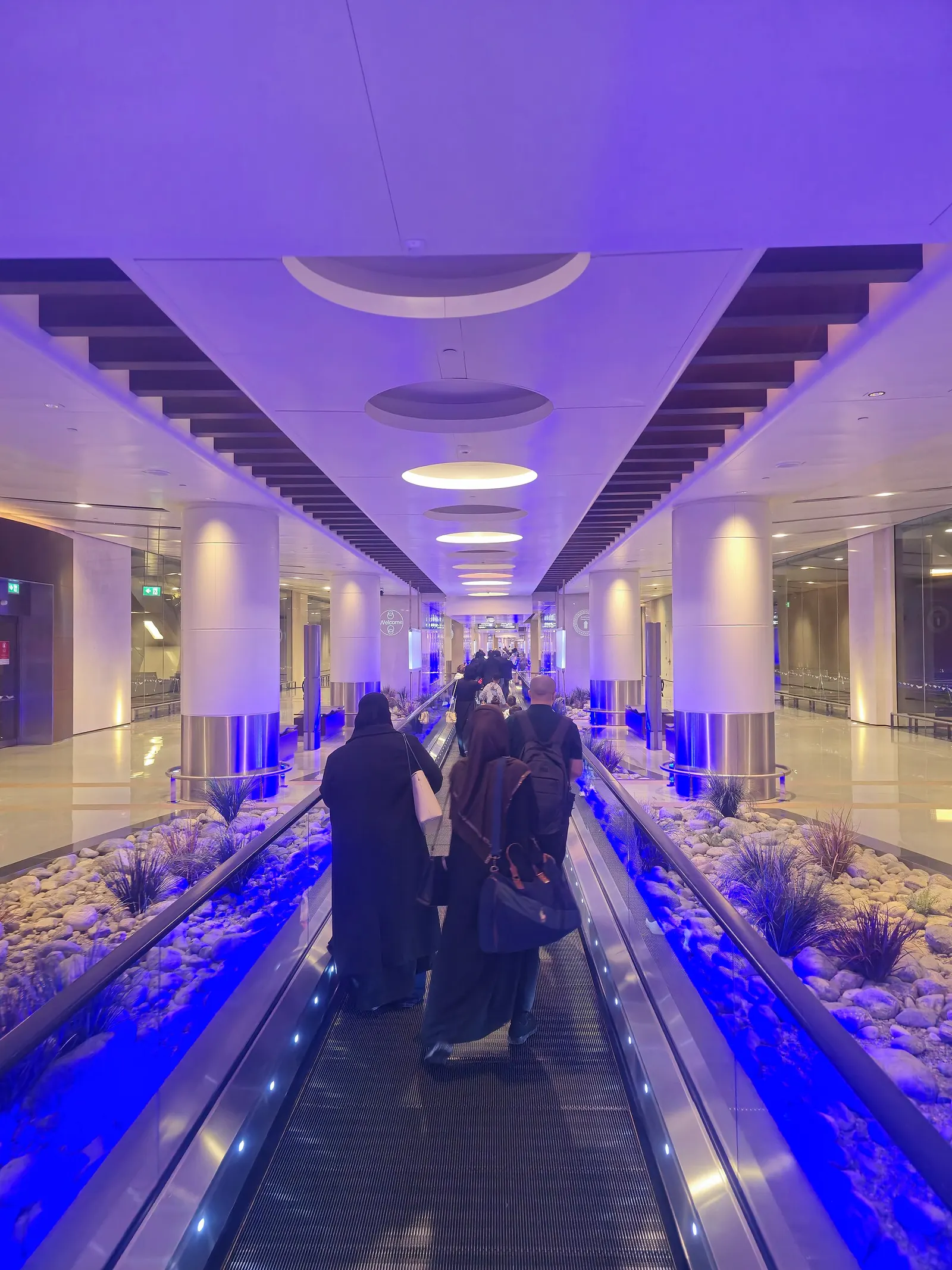 Arrivals Entrance to Muscat International Airport in 2024