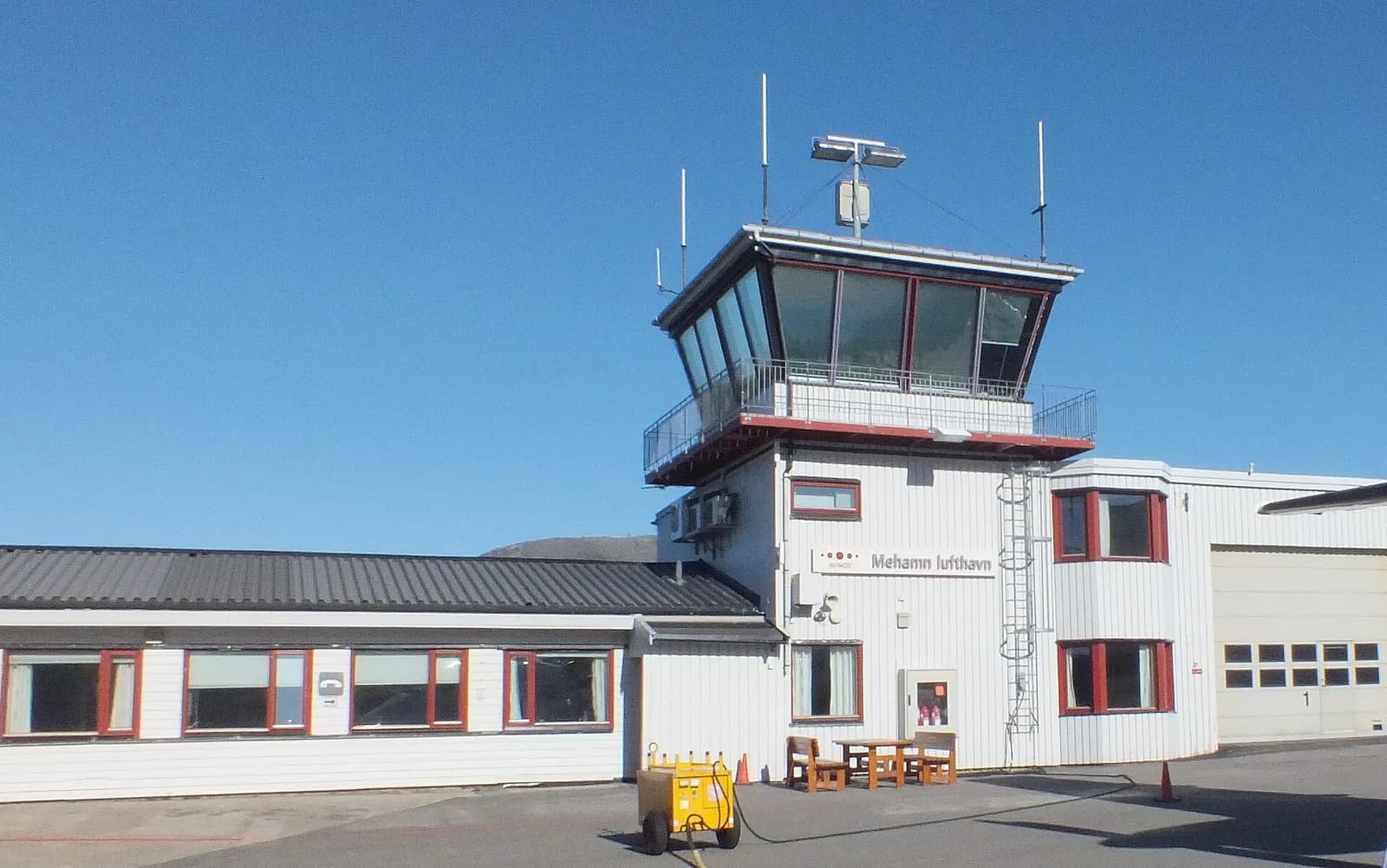 Mehamn airport, Finnmark, june 2013
