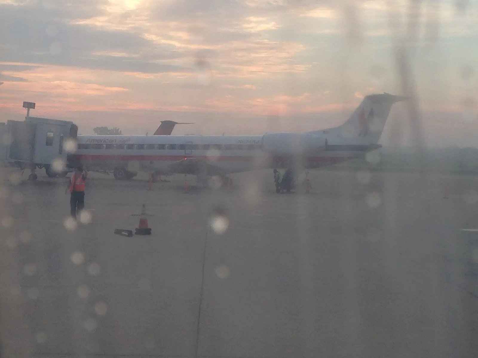 American Eagle ERJ-145 at Montgomery Regional Airport