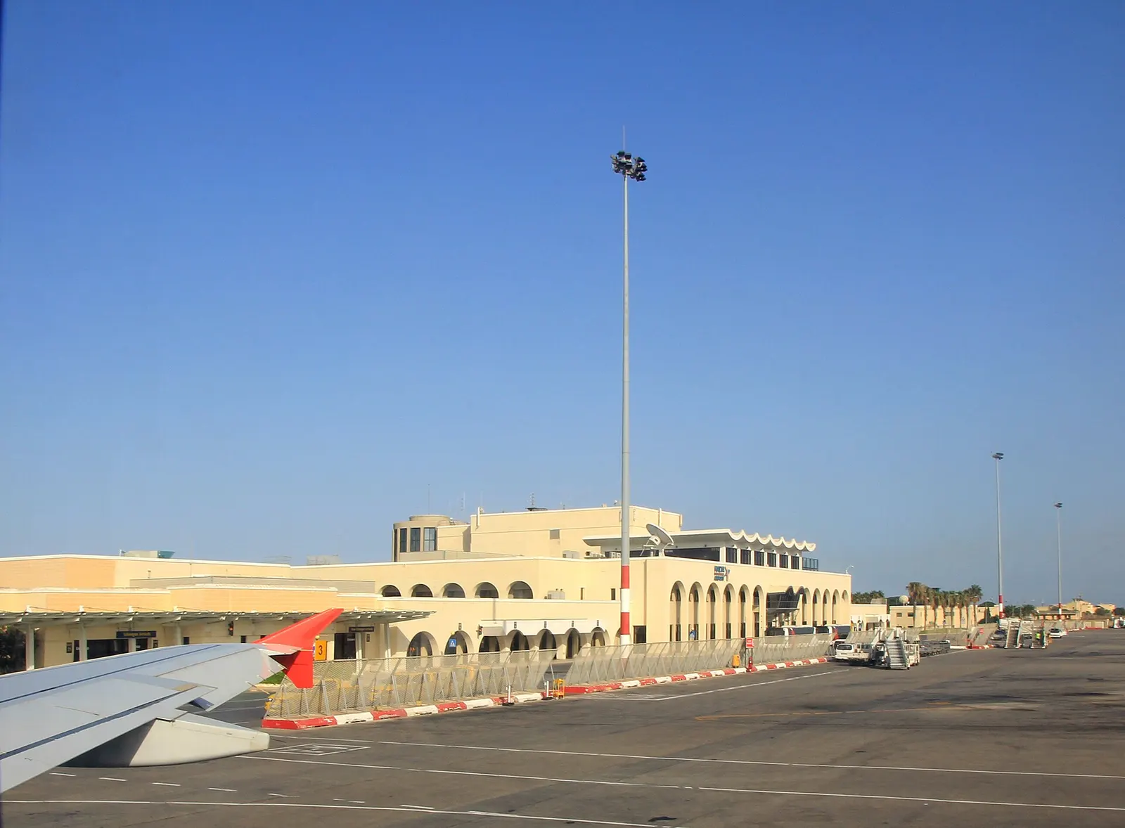 Main building of Malta International Airport