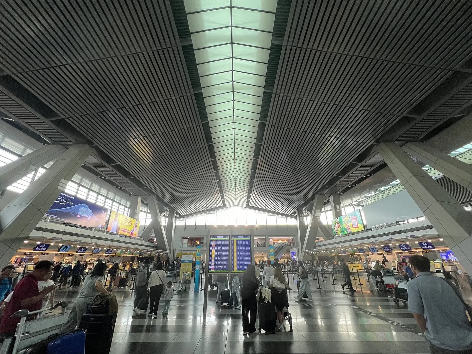 Departure area of the NAIA Terminal 3