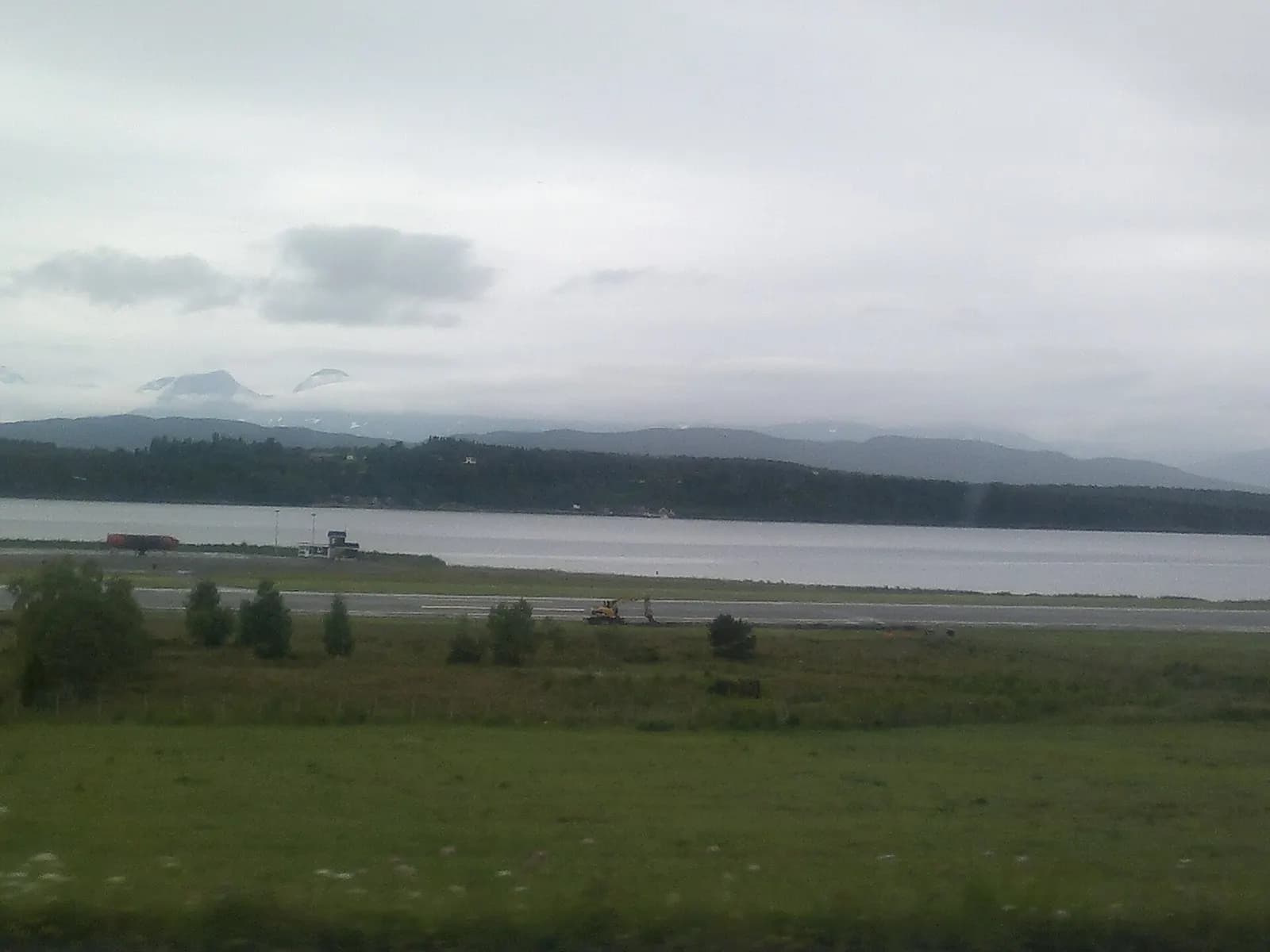 Molde Airport exterior and apron