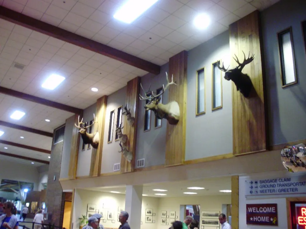Interior of the former Missoula terminal, August 2011