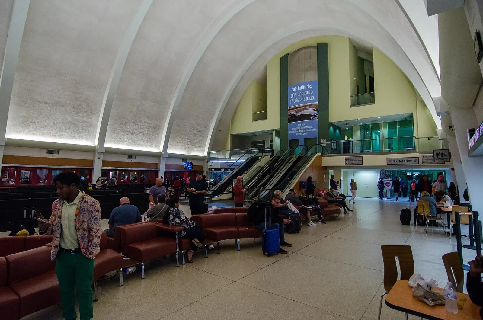 Louis Armstrong New Orleans International Airport - Last day of the old MSY Terminal.