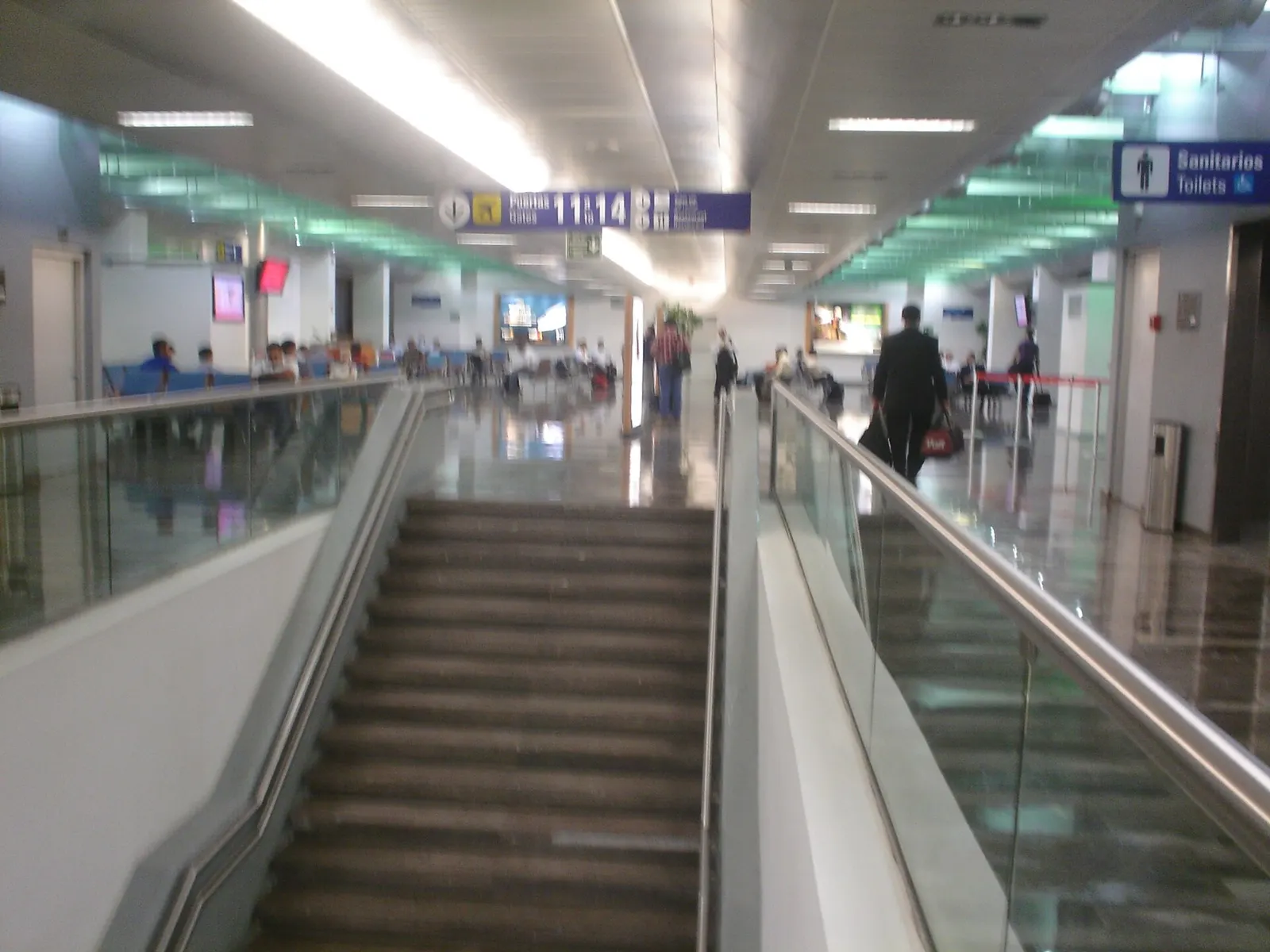 Domestic Hall at Monterrey International Airport.