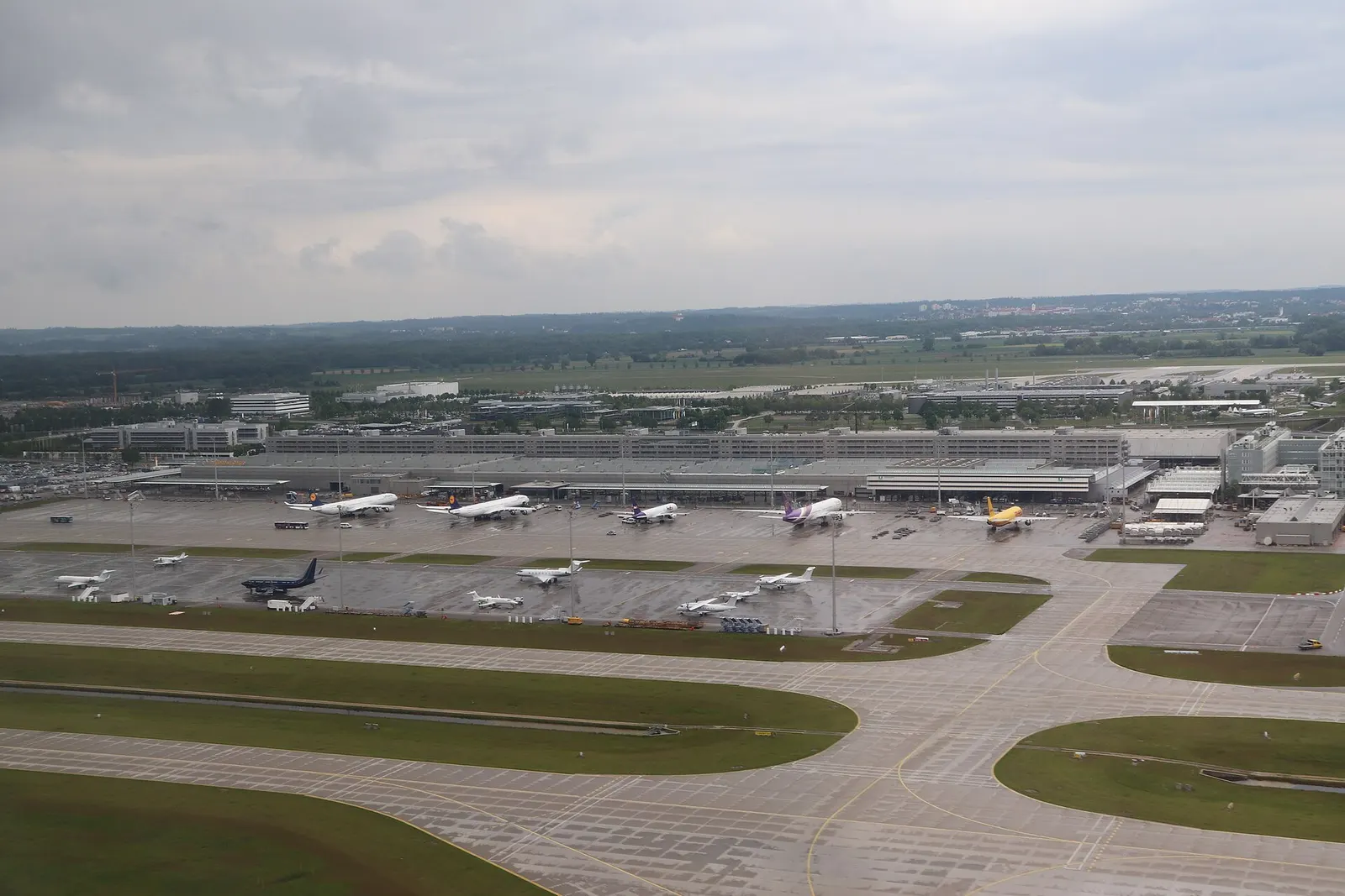 Cargo Terminal of the Franz Josef Strauss Airport (MUC/EDDM) in Munich