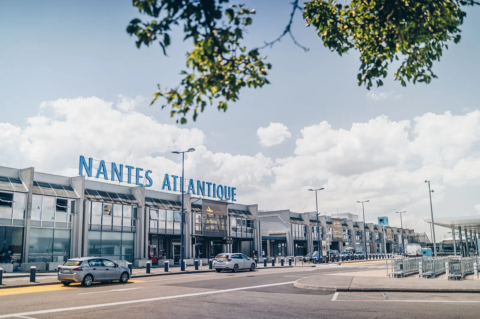 Nantes Atlantique Airport passenger terminal exterior
