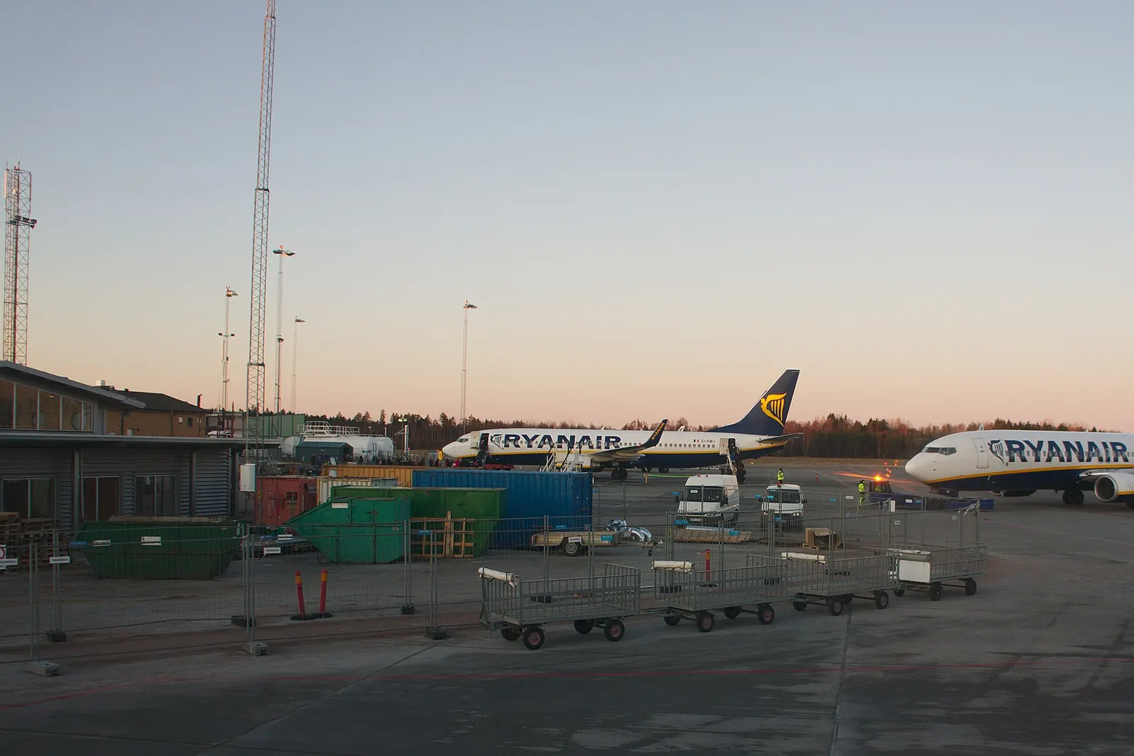 Overview of Stockholm Skavsta Airport