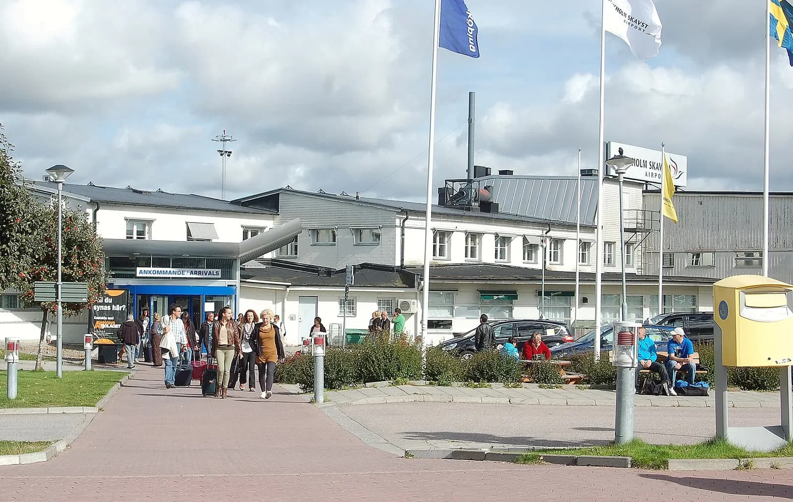 Skavsta terminal building exterior