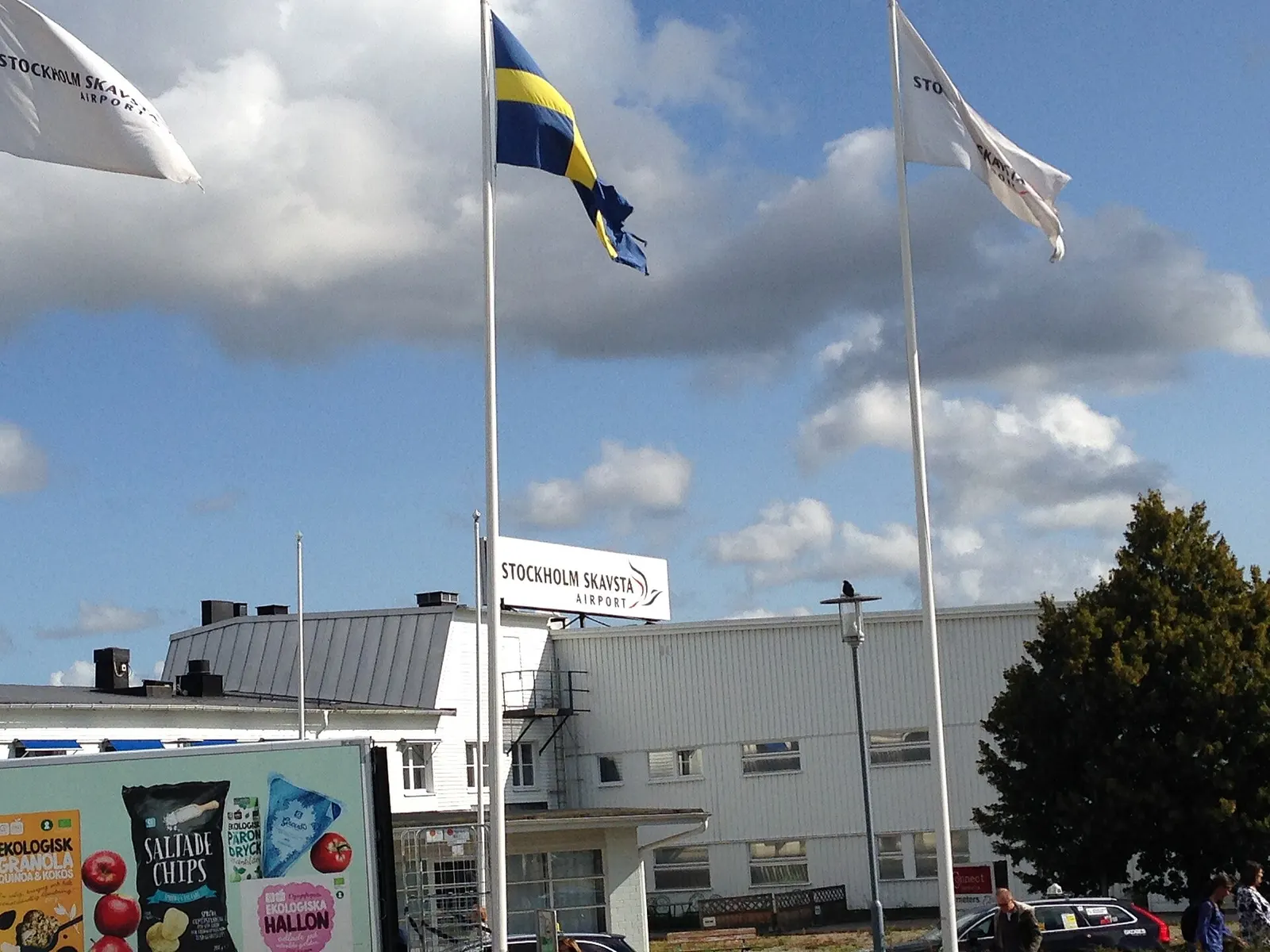 Stockholm Skavsta Airport exterior view (2019)