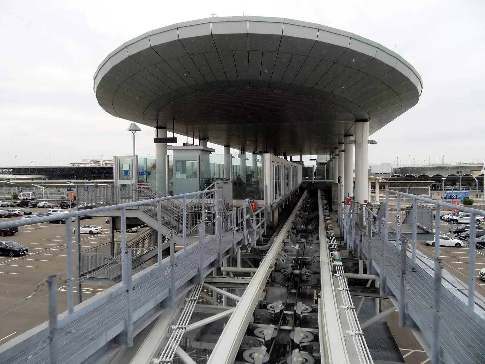 Oakland International Airport station in March 2018