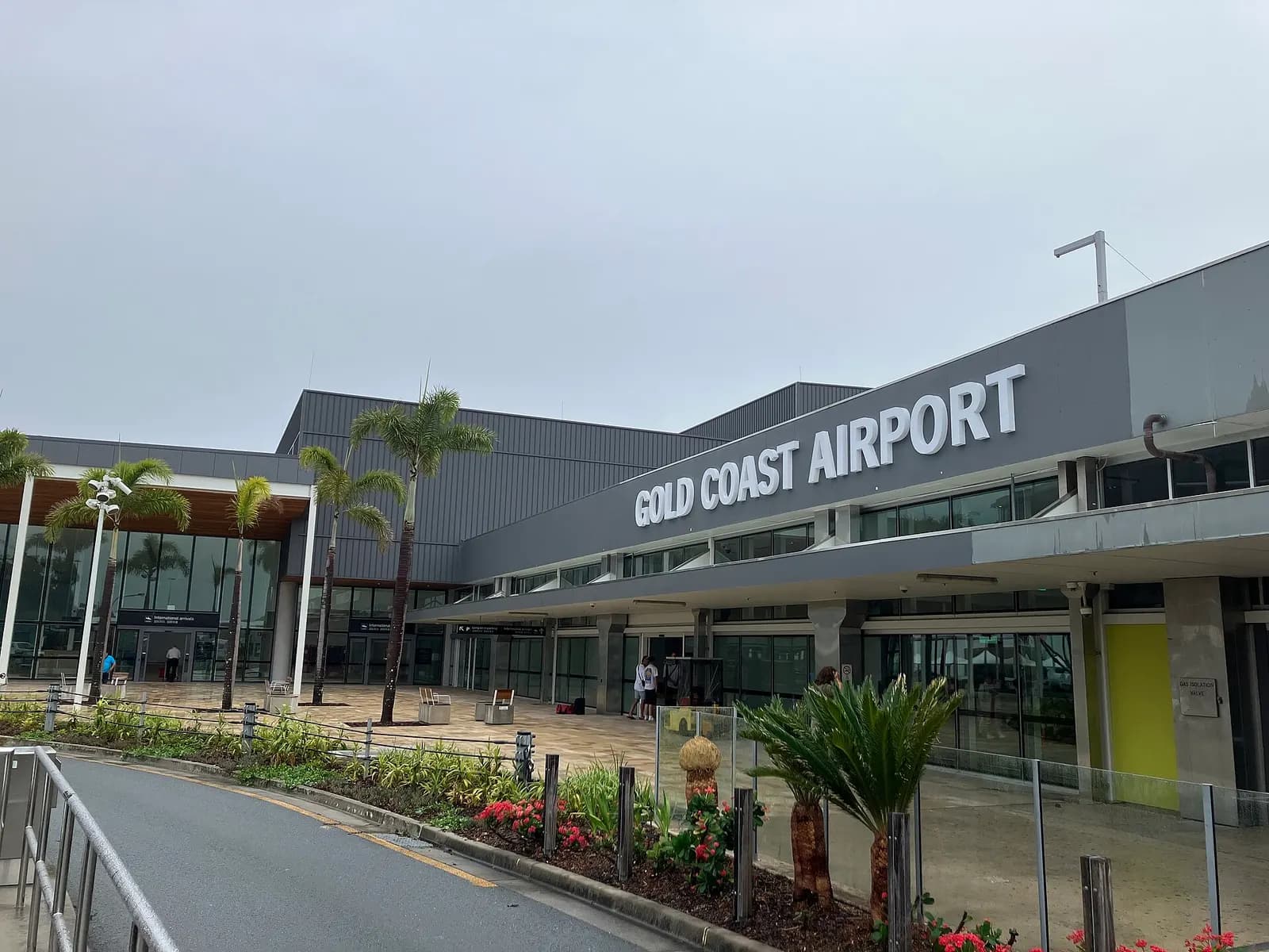 Gold Coast Airport terminal facade