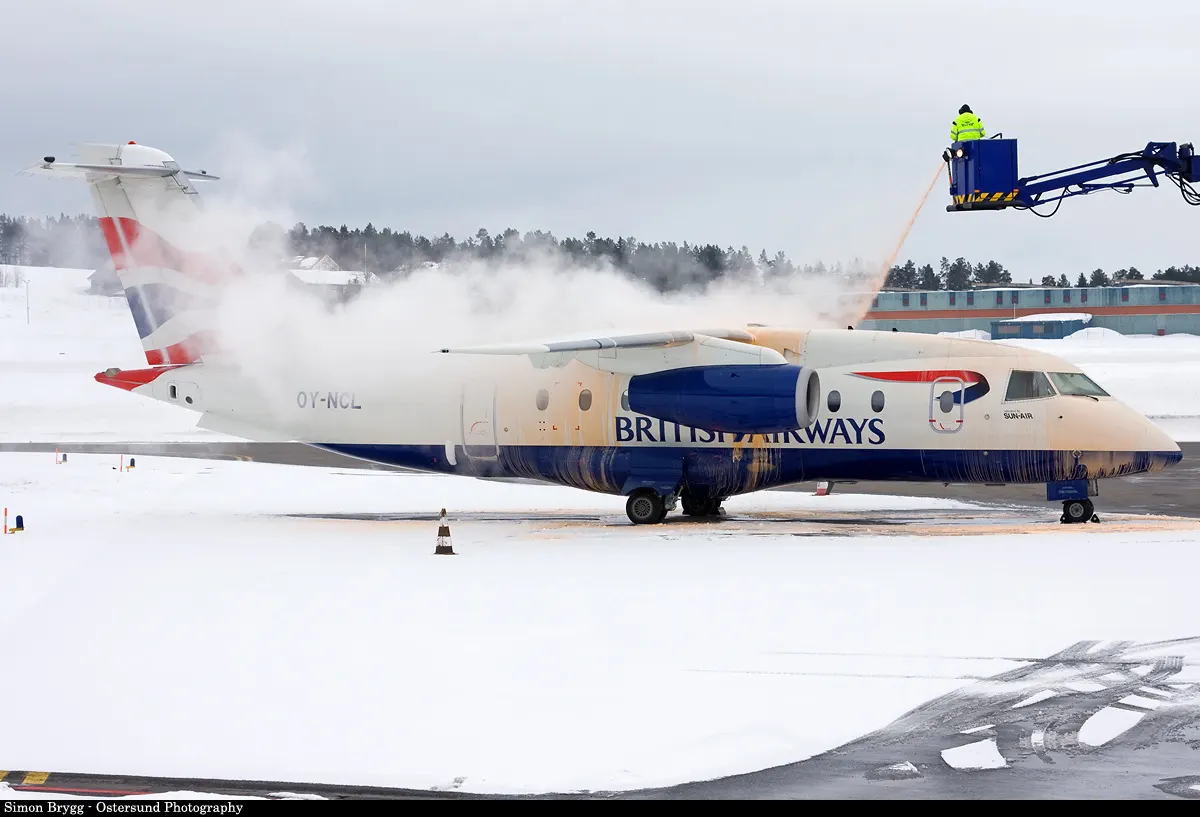 Sun Air of Scandinavia Dornier 328 OY-NCL at Åre Östersund Airport
