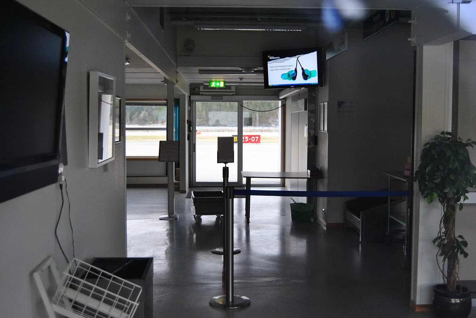 Namsos Airport terminal exterior