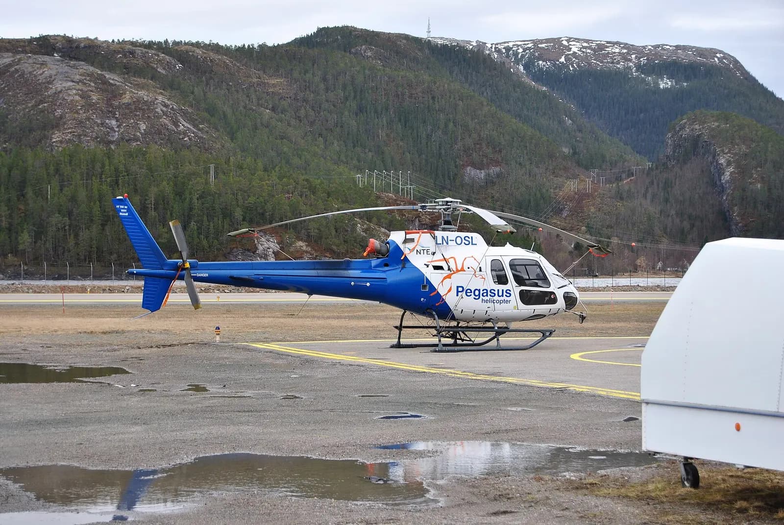 Namsos Airport campus overview
