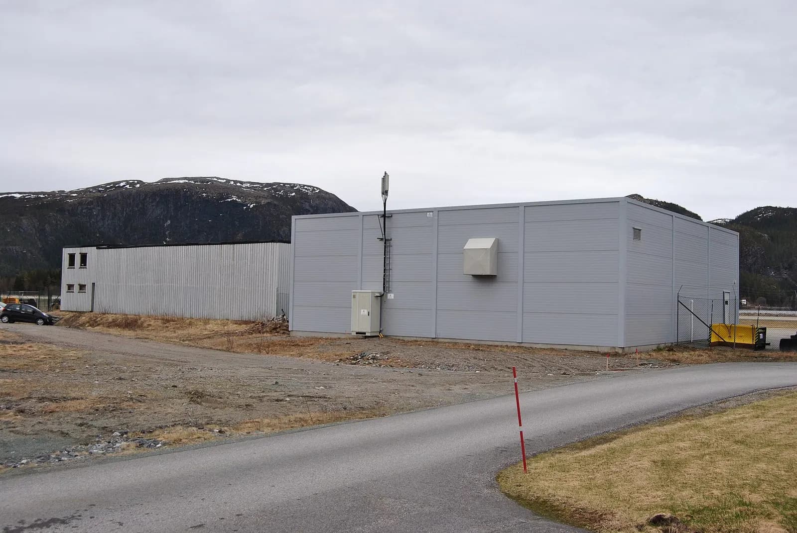 Namsos Airport exterior detail