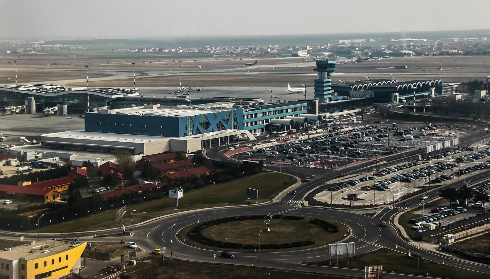 Henri Coandă International Airport in March 2013
