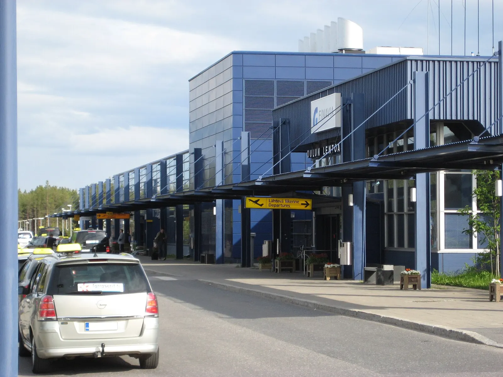Terminal of Oulu Airport (OUL/EFOU) in Oulunsalo, Finland