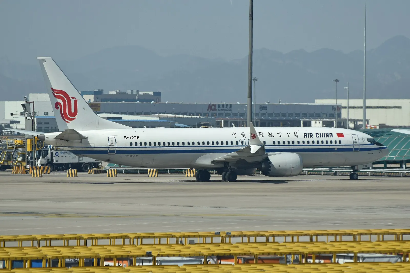 c/n 60886, l/n 6794 Built 2018 This was the day after the crash of Ethiopian Airlines Flight 302 and Chinese authorities had already grounded the 737-MAX. This example was seen parked near Terminal 3 at Beijing Capital International Airport. Beijing, People’s Republic of China. 11th March 2019