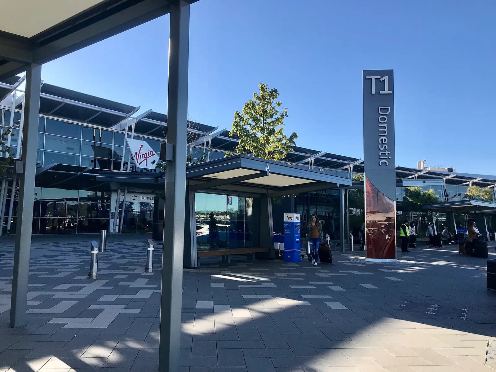 Perth Airport Terminal 1 International exterior