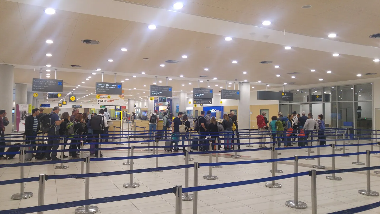 Paphos International Airport, November 2017