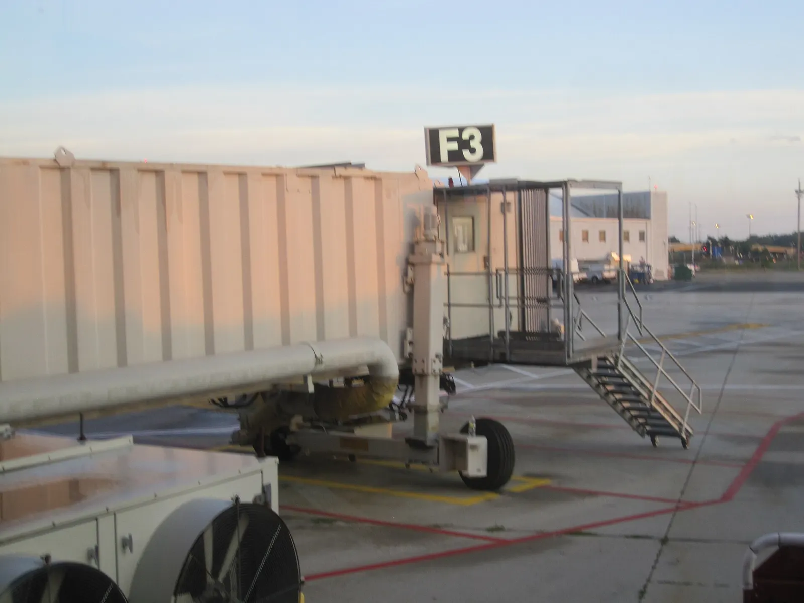 F3 Jet Bridge in Terminal F at Philadelphia International Airport in Philadelphia, Pennsylvania.