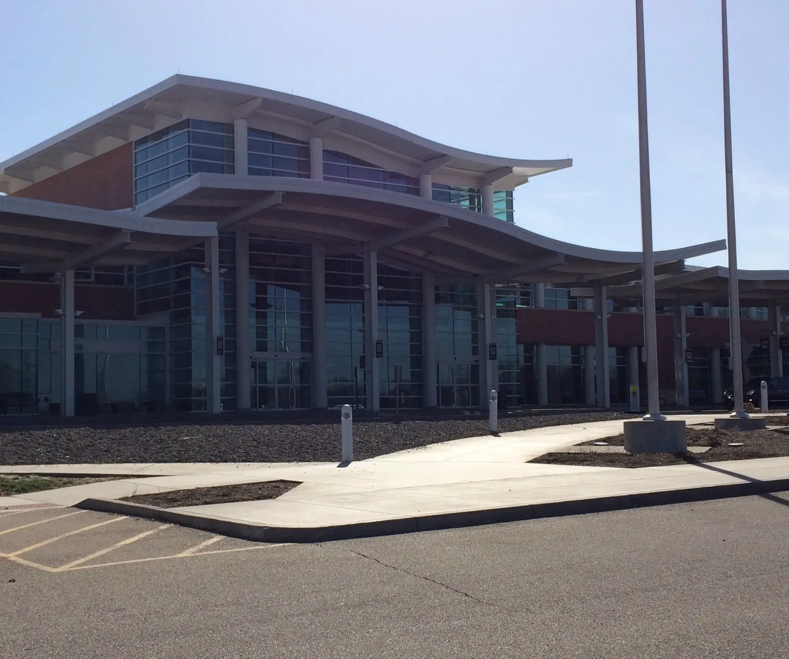 The 2011 passenger terminal at General Wayne A. Downing Peoria International Airport