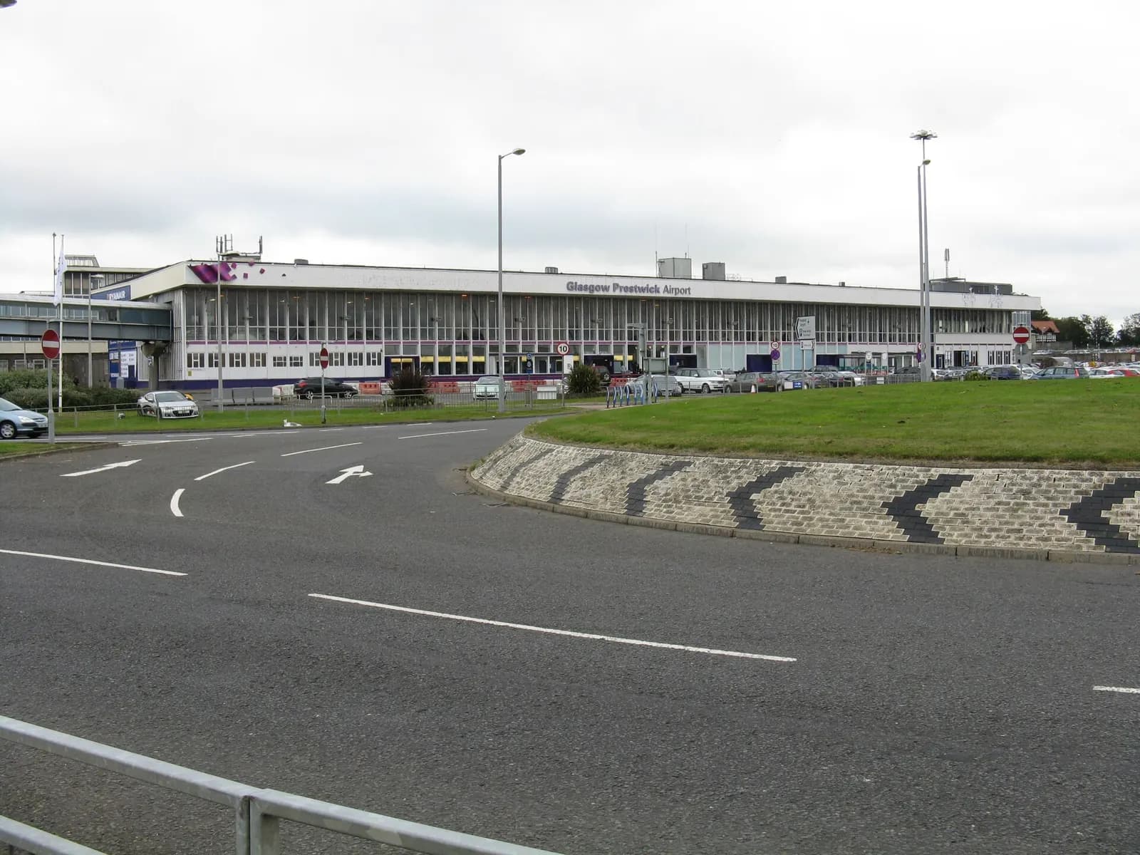 Main terminal building at Prestwick Airport
