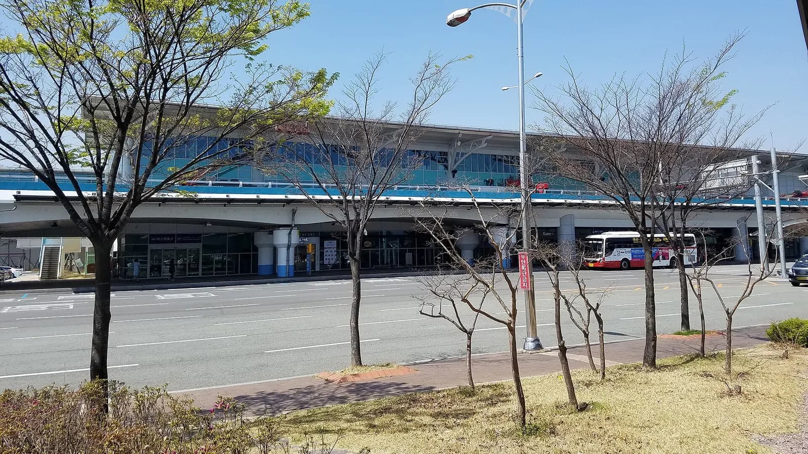 The international terminal of Gimhae International Airport