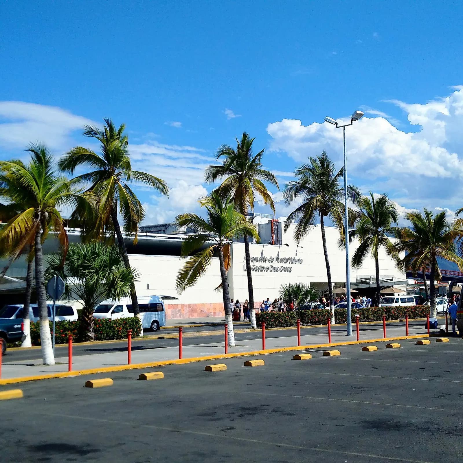 Licenciado Gustavo Díaz Ordaz International Airport in Puerto Vallarta (exterior in 2015).
