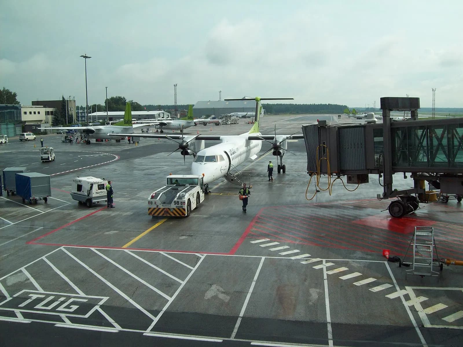 Riga International Airport terminal complex, 2011