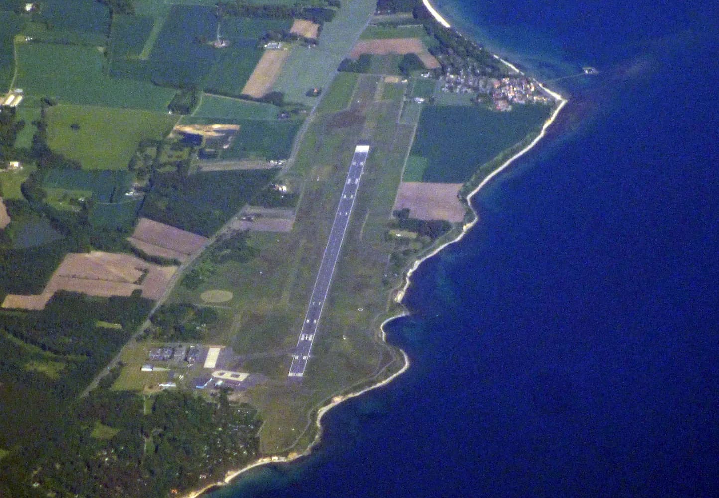 Historic view of Rønne / Bornholm Airport