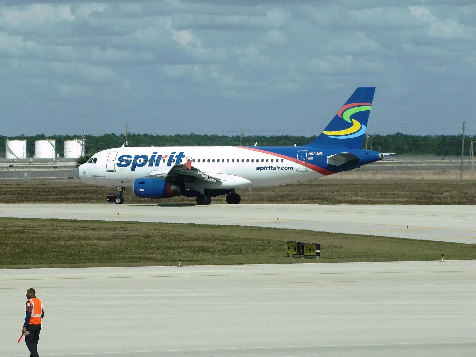 Spirit Airlines Airbus A319-100 Southwest Florida International Airport